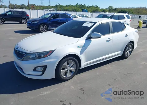 2015 Kia Optima Hybrid from USA, damaged, VIN KNAGM4AD6F5089951